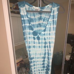 BNWOT Venus Tie Dye Maxi Dress. Size Large.